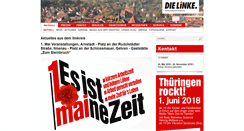 Desktop Screenshot of die-linke-ilmkreis.de